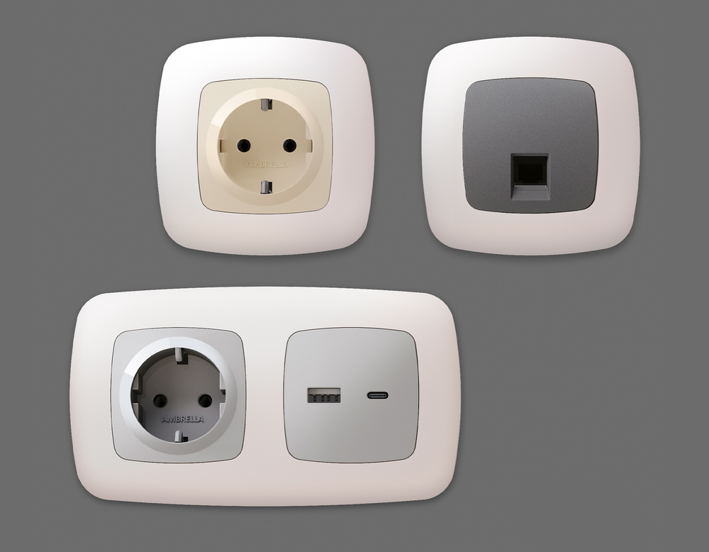 OF140202 Рамка OMEGA Ecta (Жемчуг) 2-ая