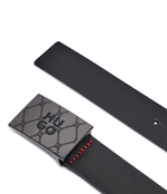 Кожаный ремень Gary-Ch-Dig HUGO - черный(50529689)