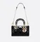 Сумка Dior Lady D-joy из лакированной кожи, черный