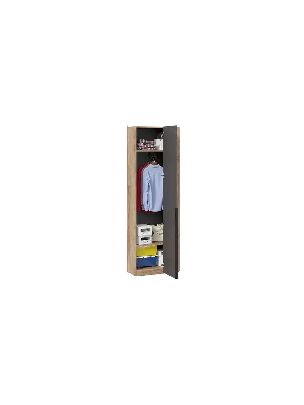 Прихожая с зеркалом Яблоня Беллуно 150х36х217