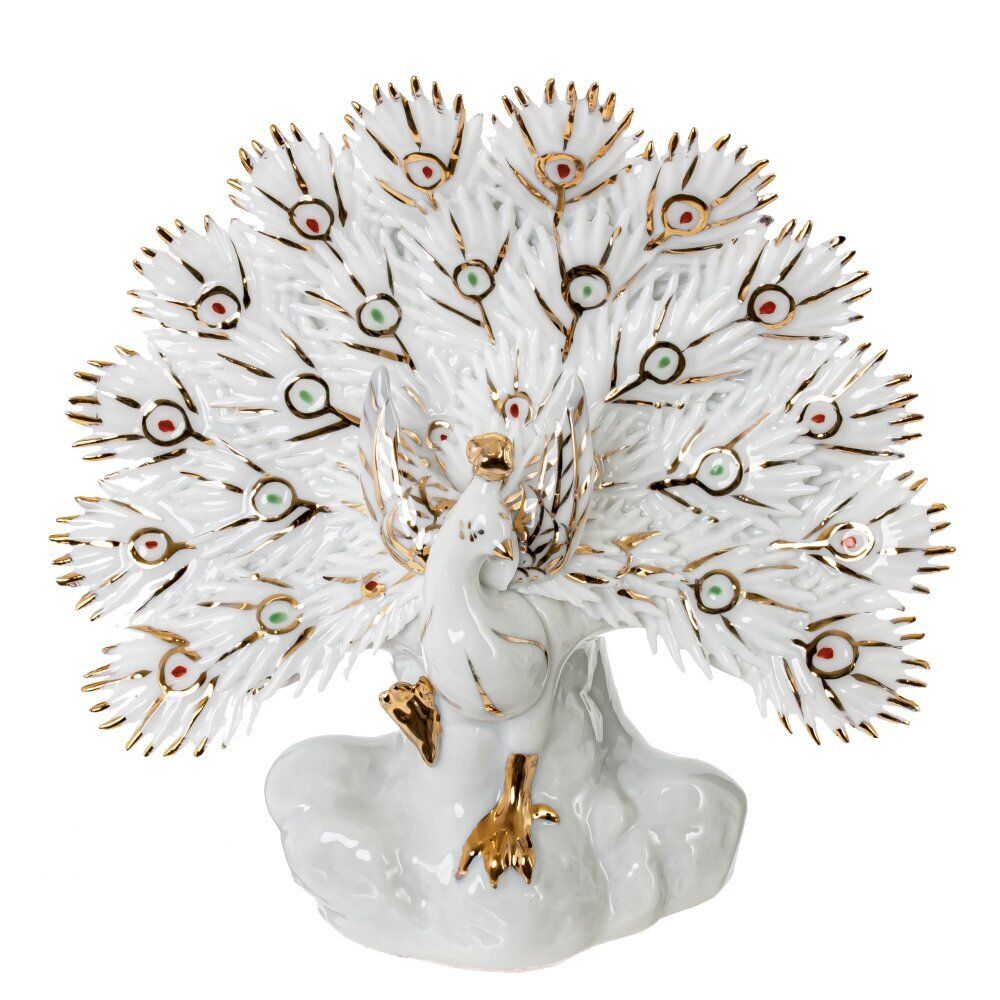 GAEM Фигурка декоративная "Павлин", L14,5 W6 H8,5 см