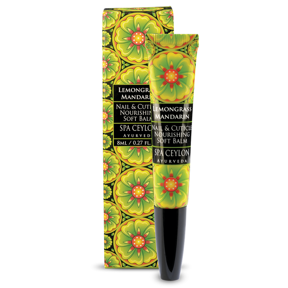 Смягчающий бальзам для ногтей и кутикулы "ЛЕМОНГРАСС И МАНДАРИН"(8мл)