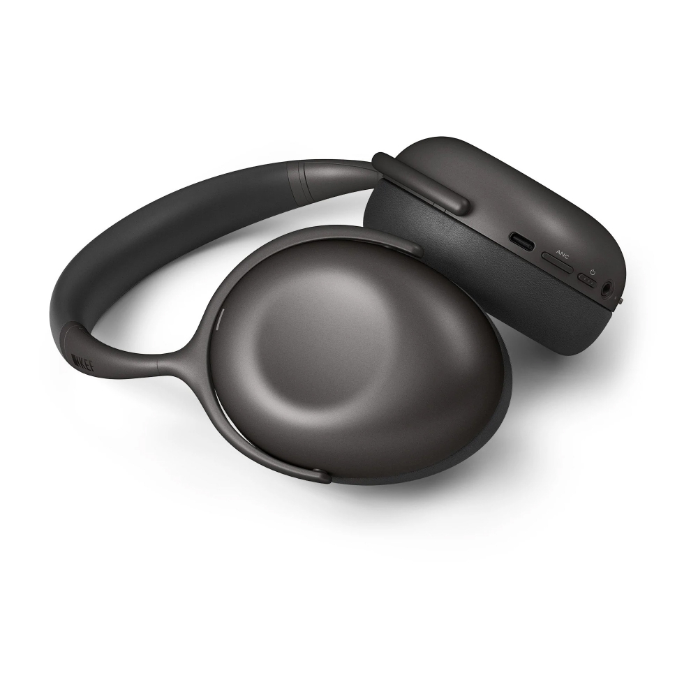 KEF Mu7 Charcoal Grey беспроводные полноразмерные наушники с активным шумоподавлением
