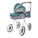 Коляска для куклы лежачая, пакет Z920-9