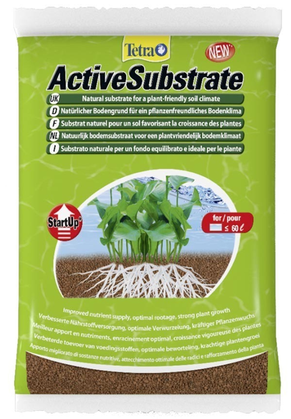 Tetra Active Substrate, 6л., субстрат из глинистых минералов