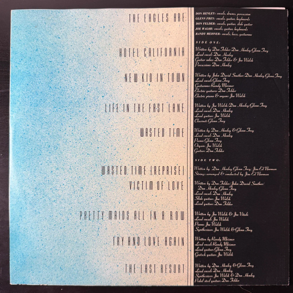Eagles ‎– Hotel California (США 1976г.) Т