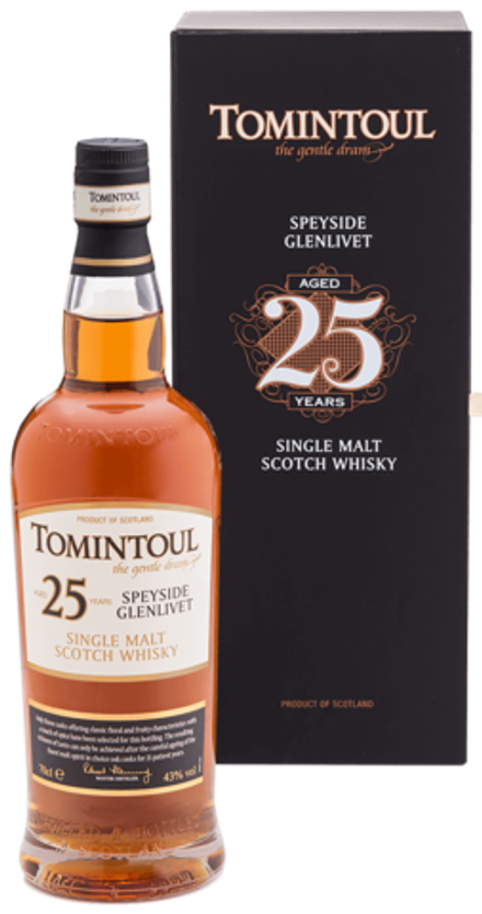 Виски Tomintoul 25 Years Old, 0.7 л
