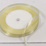 Лента Атласная 0,6см х 28м Сатин (Бежевый)