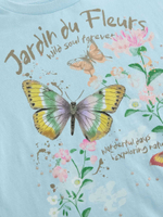 Футболка для девочки Next E44-439, Голубой