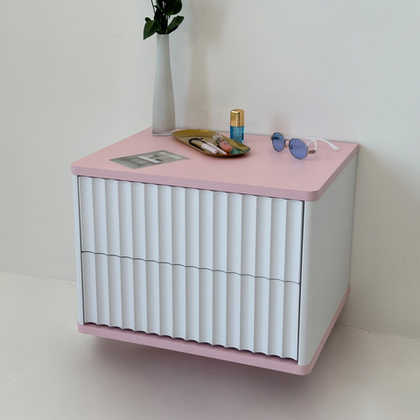 Тумба прикроватная подвесная ROYAL 5002 эко (Зефир)