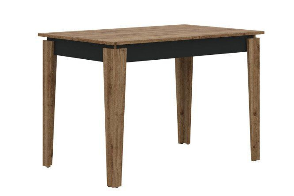 Стол кухонный обеденный раздвижной Сарбия/Серый, Аврора, 120х75х75,5 см АКВИЛОН