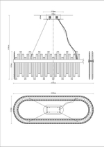 Подвесной светильник Moderli V9090-PL Citro