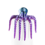 Осьминог гибкая игрушка антистресс, 3D печать, градиентный переход цвета