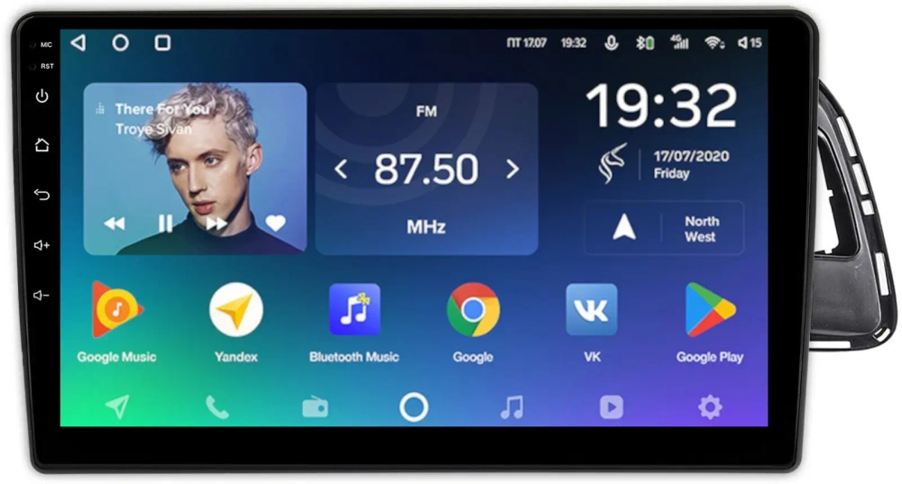 Магнитола Audi Q5 8R 2008-2016 (рамка 10) - Teyes SPRO+ на Android 10, ТОП процессор, 4Гб+64Гб, 4G SIM-слот