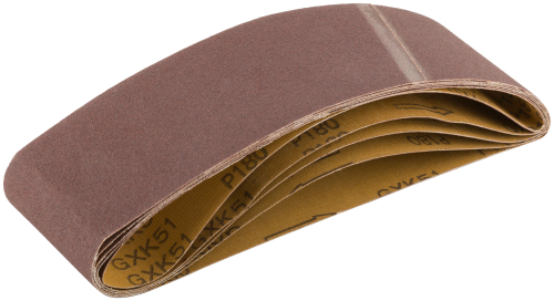 Ленты шлифовальные бесконечные, водостойкие, на тканевой основе, 5 шт., 75х533 мм  Р 180 39710
