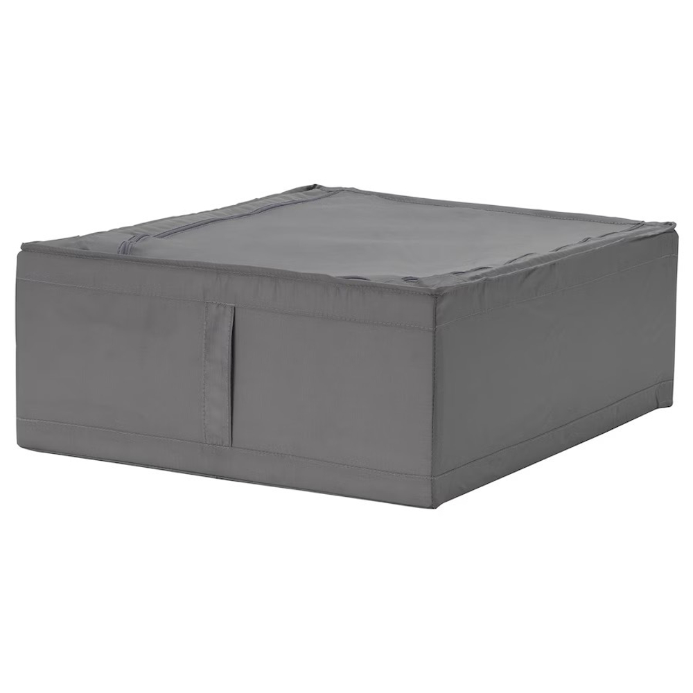 СКУББ SKUBB Ящик для хранения одежды/белья, серый, 44x55x19 см