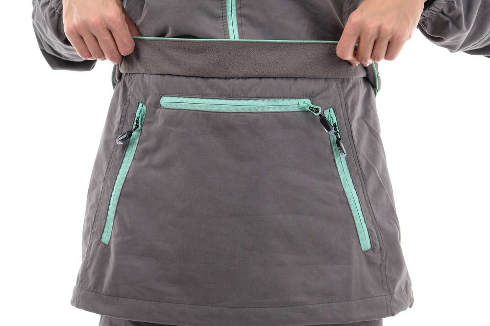 Костюм противоэнцефалитный «Элит Барьер» женский (цвет. св.серый / мята)