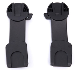 Прогулочная коляска Peppy Amici с автокреслом Verona Black Green рама Gold