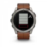 Смарт-часы Garmin Fenix 8 - 51 мм, AMOLED, Sapphire, серый корпус, кожаный и графитовый силиконовый ремешок
