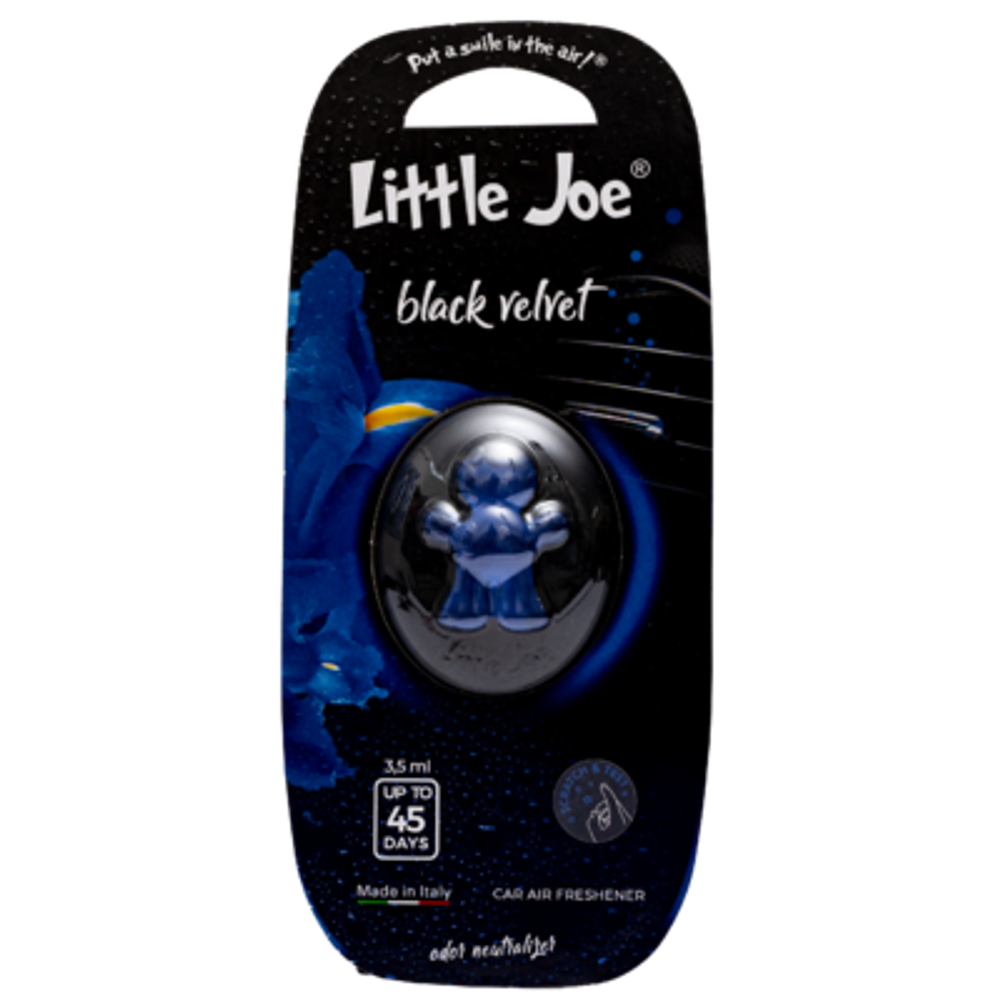 Little Joe Black Velvet (Черный бархат) Ароматизатор мембранный