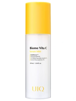 Мист-сыворотка с вит С для мгновенного сияния UIQ Biome Vita C Serum Mist 100мл