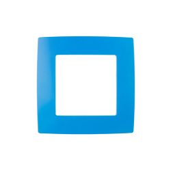 12-5001-28 ЭРА Рамка на 1 пост, Эра12, голубой | Эра 12 Голубой