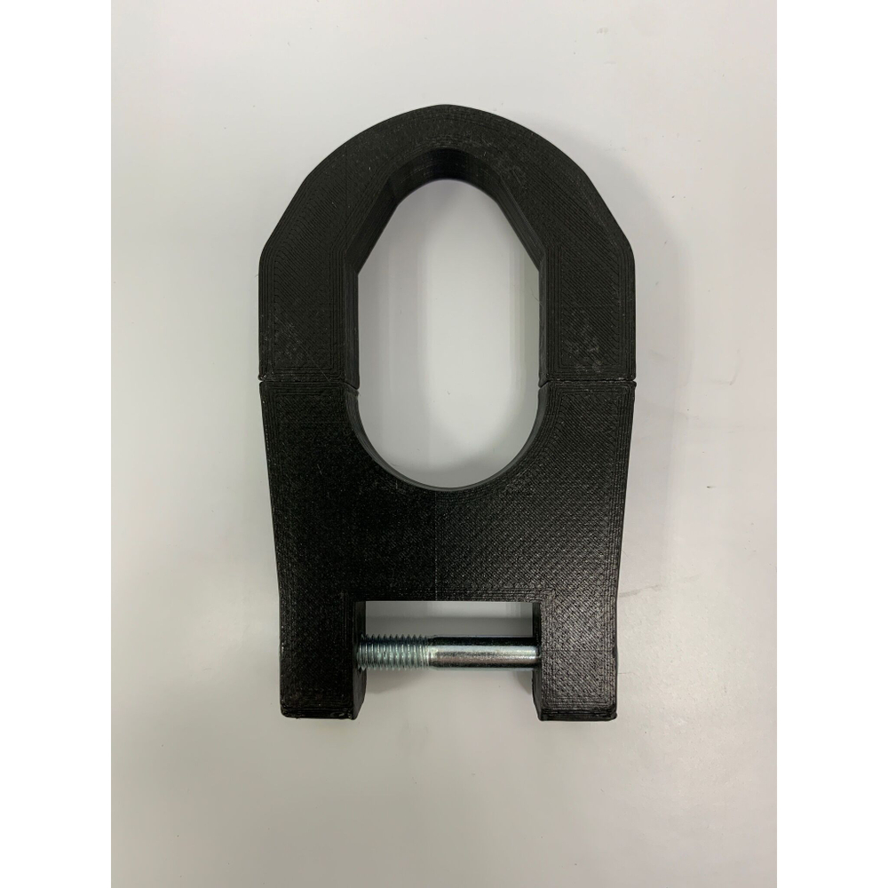 Крепление фары печатное для электросамоката Kugoo M2, Halten и подобных рулевых стоек