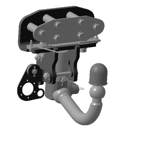 Фаркоп Oris быстросъемный на Toyota Land Cruiser 200 2007- (паспорт и сертификат в комплекте,без электрики) 3012-D2