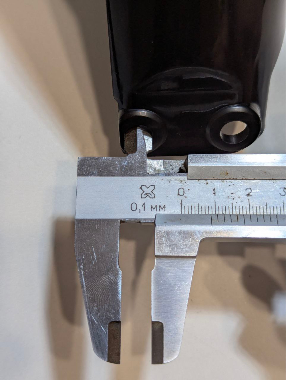 Пластик пера вилки. Защита вилки эндуро мотоцикла, питбайка 270мм