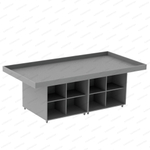 Стол для соревнований и занятий по робототехнике на колёсах с открытыми ячейками СТАНДАРТ