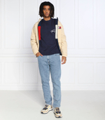 свитер signature Tommy Jeans - темно-синий(DM0DM15062)