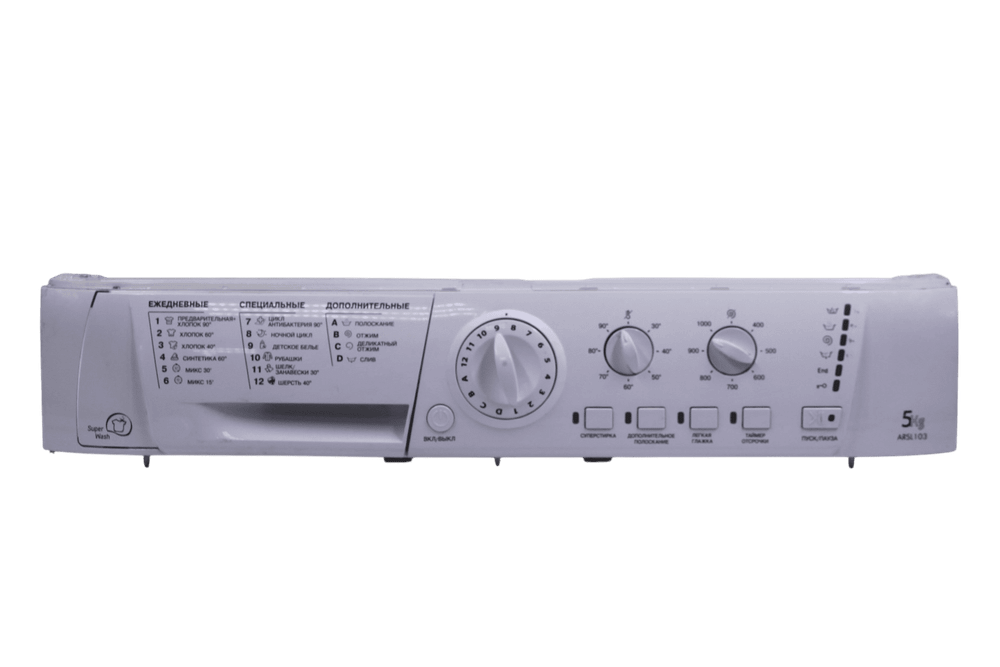 Панель стиральной машины Hotpoint-Ariston ARSL 103