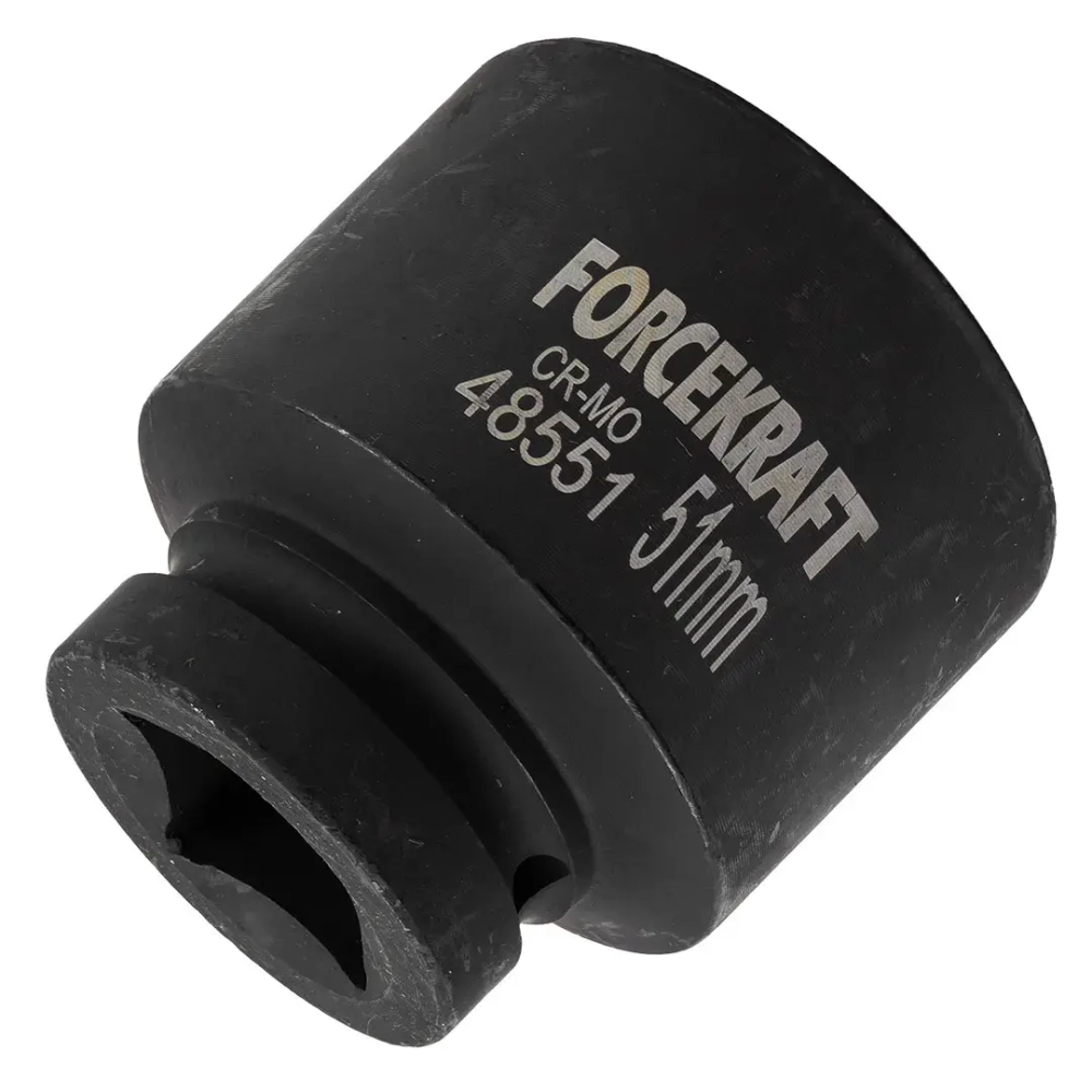Головка ударная 1'', 51мм (6гр.) FORCEKRAFT FK-48551
