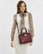 Сумка 672 18 бордовый