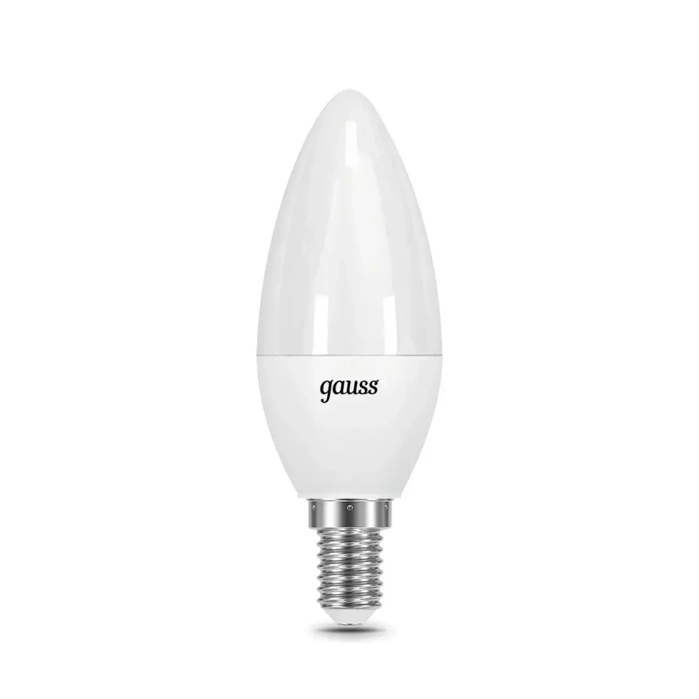 Лампа Gauss Свеча 7W E14 550 lm 6500К  шаг. диммирование 103101307-S