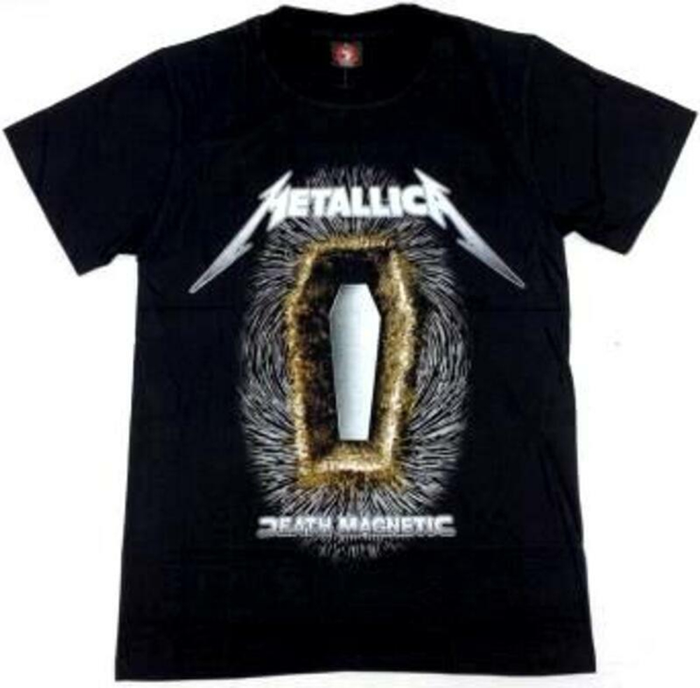 Футболка хлопок шелкография. TDM0940 Metallica Death Magnetic 2XL