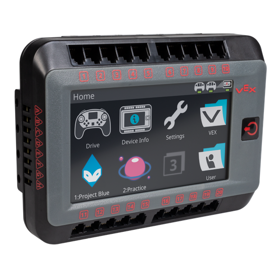 VEX EDR V5 Ресурсный набор с контроллером V5