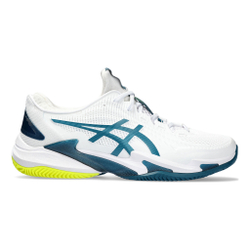 Мужские теннисные кроссовки ASICS Court FF 3 Clay Court Shoe Men - White, Petrol