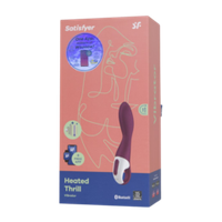 Классический вибратор Satisfyer Heated Thrill (нагрев, приложение на смартфон)