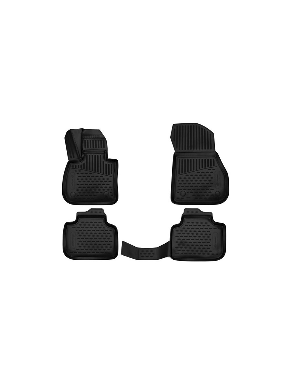 Коврики в салон для BMW X1, 2015-, Second generation (F48), SUV, (Европа), 4 шт. (полиуретан) ELEMENT3D0543210K