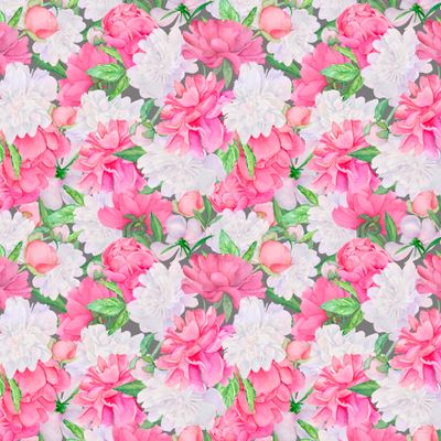 Акварельные пионы.