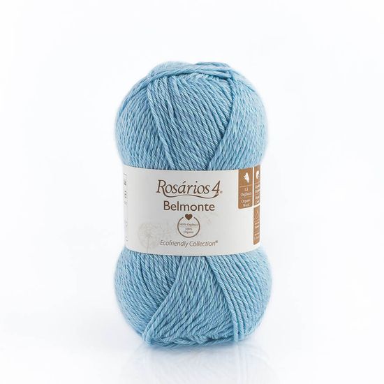Пряжа ROSARIOS 4 Belmonte (50% органическая шерсть, 50% органический хлопок)