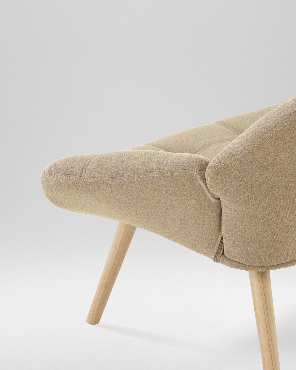 Кресло Олби Квадро бежевый