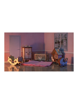 Деревянный конструктор Lemmo МОДЕЛЬ "НАБОР МЕБЕЛИ ДЕТСКАЯ", 155 деталей