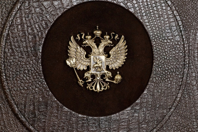 Подарочный набор шампуров в кейсе «Держава»