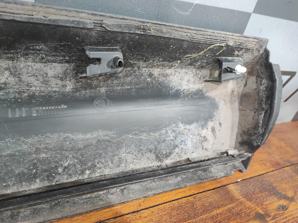 Накладка двери задней левой Skoda Kodiaq 16-22 Б/У Оригинал 565854949