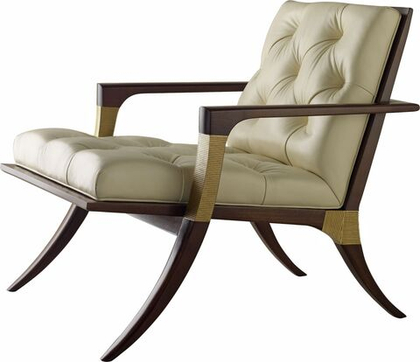 Кресло Baker Athens Lounge Chair (Tufted)