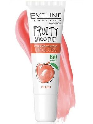 Eveline Экстраувлажняющий блеск для губ - peach серии Fruity Smoothie, 12мл