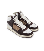 Кожаные кроссовки sava Guess - коричневый(FMJSAM FAP12)