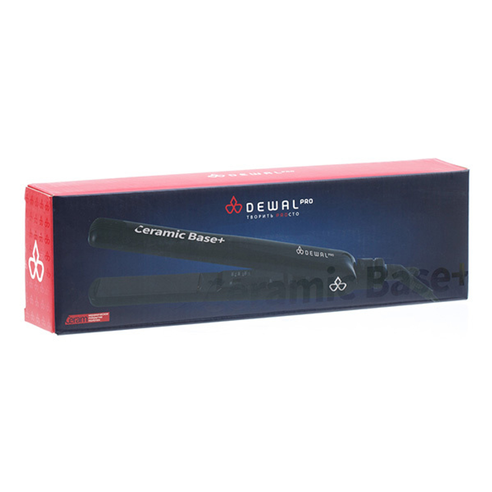Щипцы-выпрямители для волос 25x90мм Dewal Ceramic Base+
